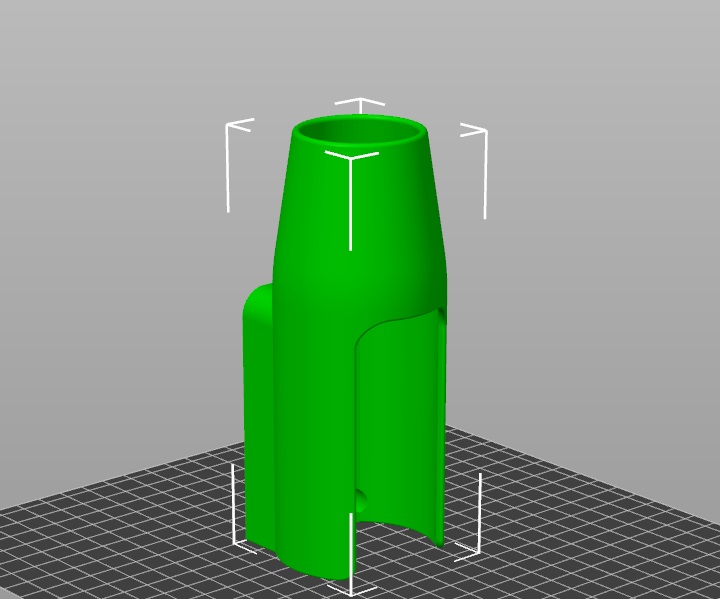 Minnimax'a bir tornavida incterinin tutucusu (Plastik Aparattır!!!)
