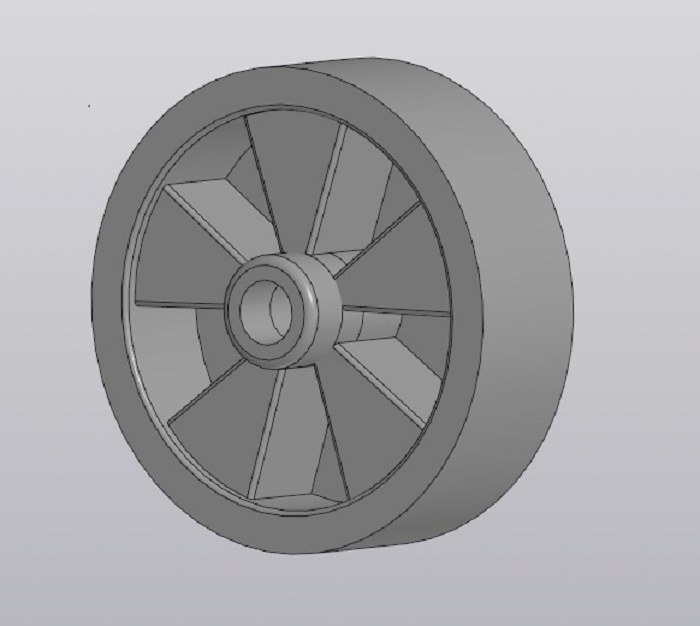 3д модель колеса