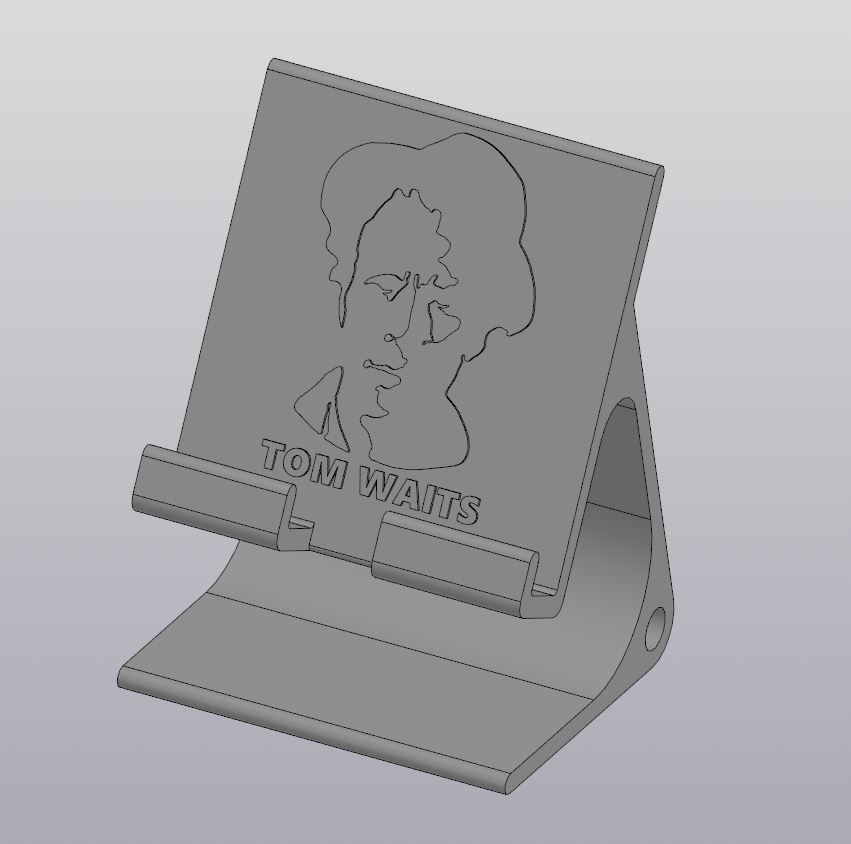 Tom Waits telefon standı (Plastik Aparattır!!!)