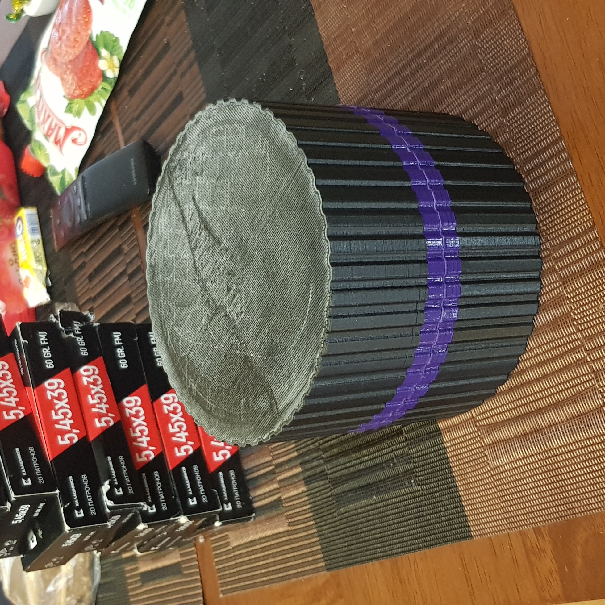 Kartuşlar için kutu 5.45x39 (163 adet) V.01 (Plastik Aparattır!!!)