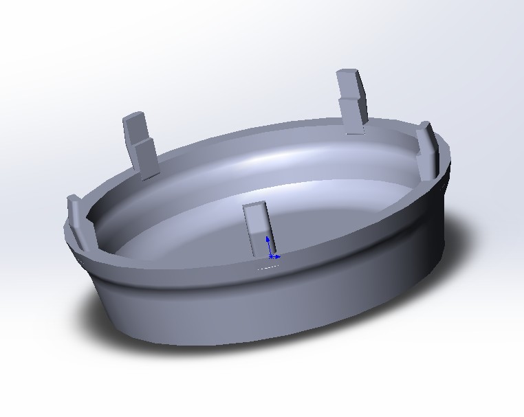 Hub Cover Ford Transit 3D Model (Plastik Aparattır!!!)