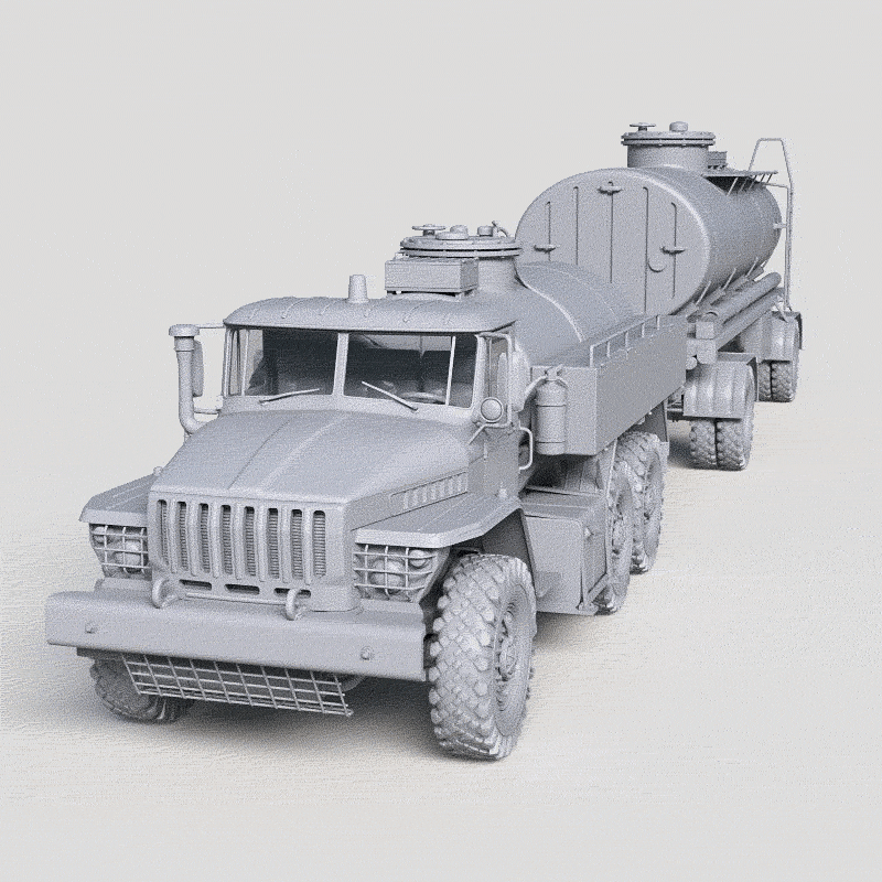 Бензовоз Урал-375(N3-T3)