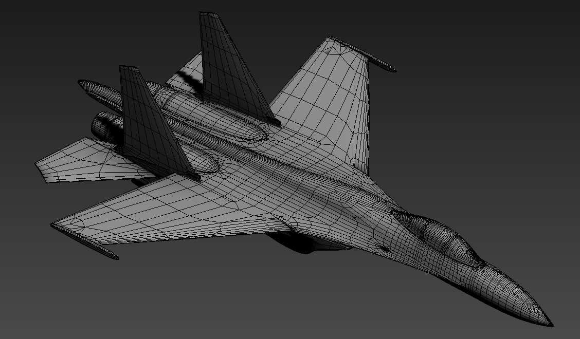 Продажа 3D-модели "Су-27"