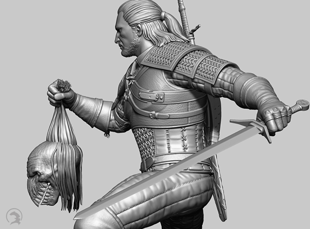 3D модель "Witcher"