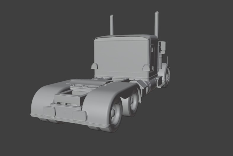 Оптимус Прайм из фильма — Optimus Prime Movie Truck (Peterbilt 379)