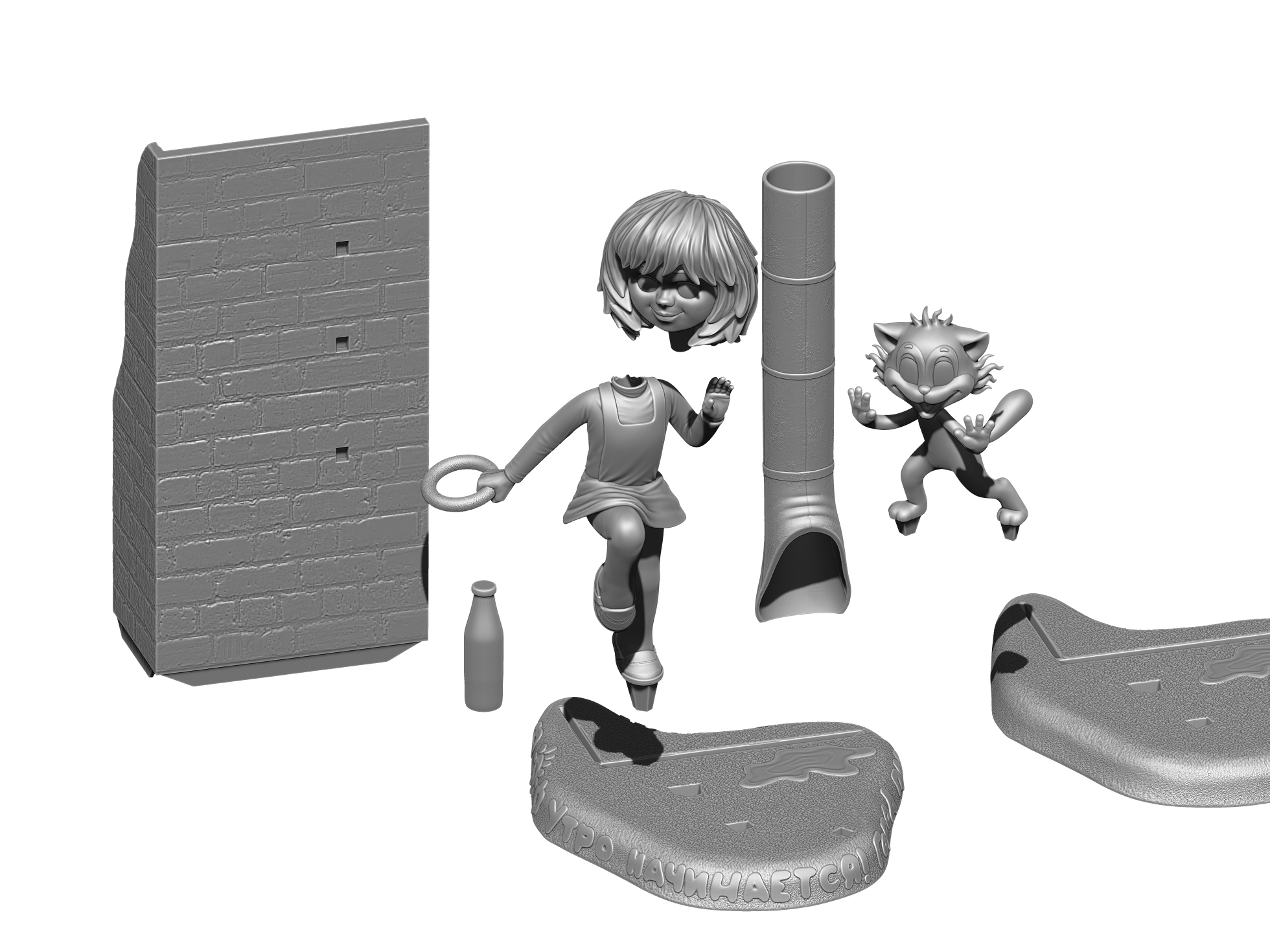 Чучело-Мяучело 1982 для 3д печати STL