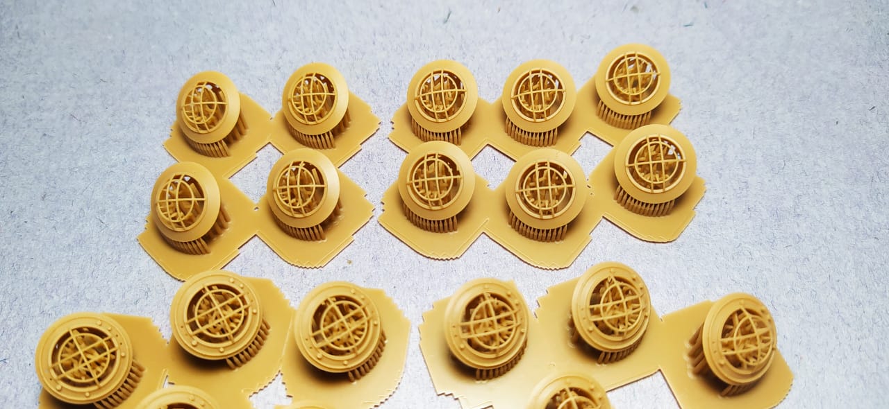 Верхняя часть труб Бородино 1/350