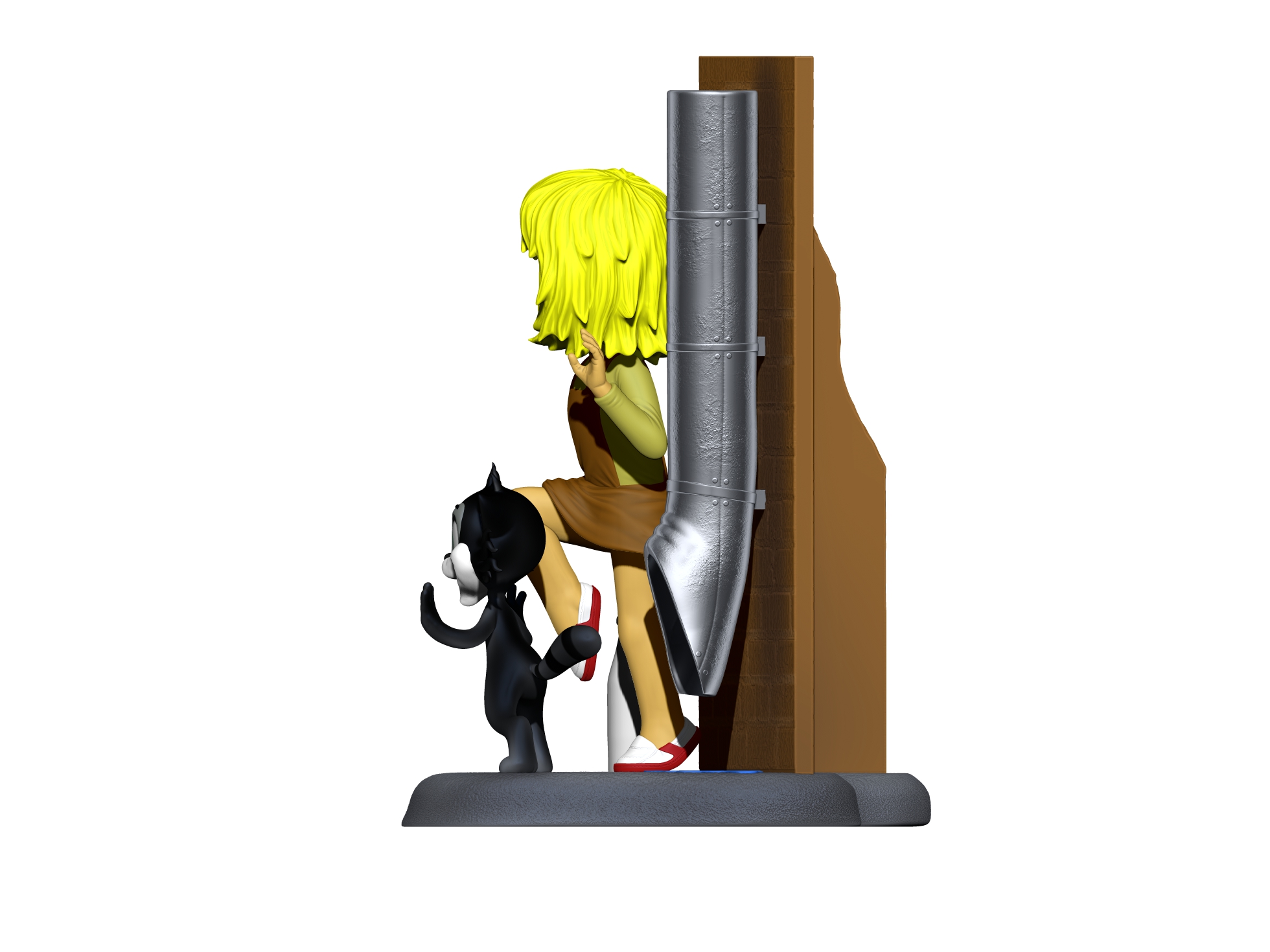 Чучело-Мяучело 1982 для 3д печати STL