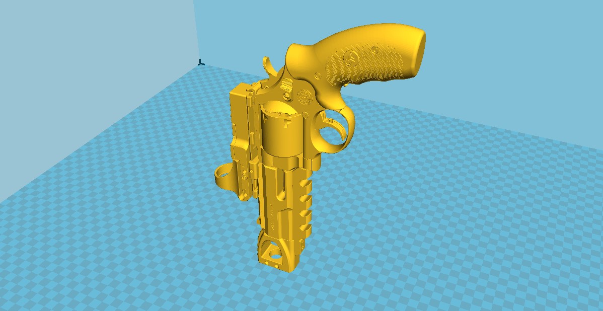 Модифицированный Smith & Wesson Perfomance Center model 629 из фильма хХх