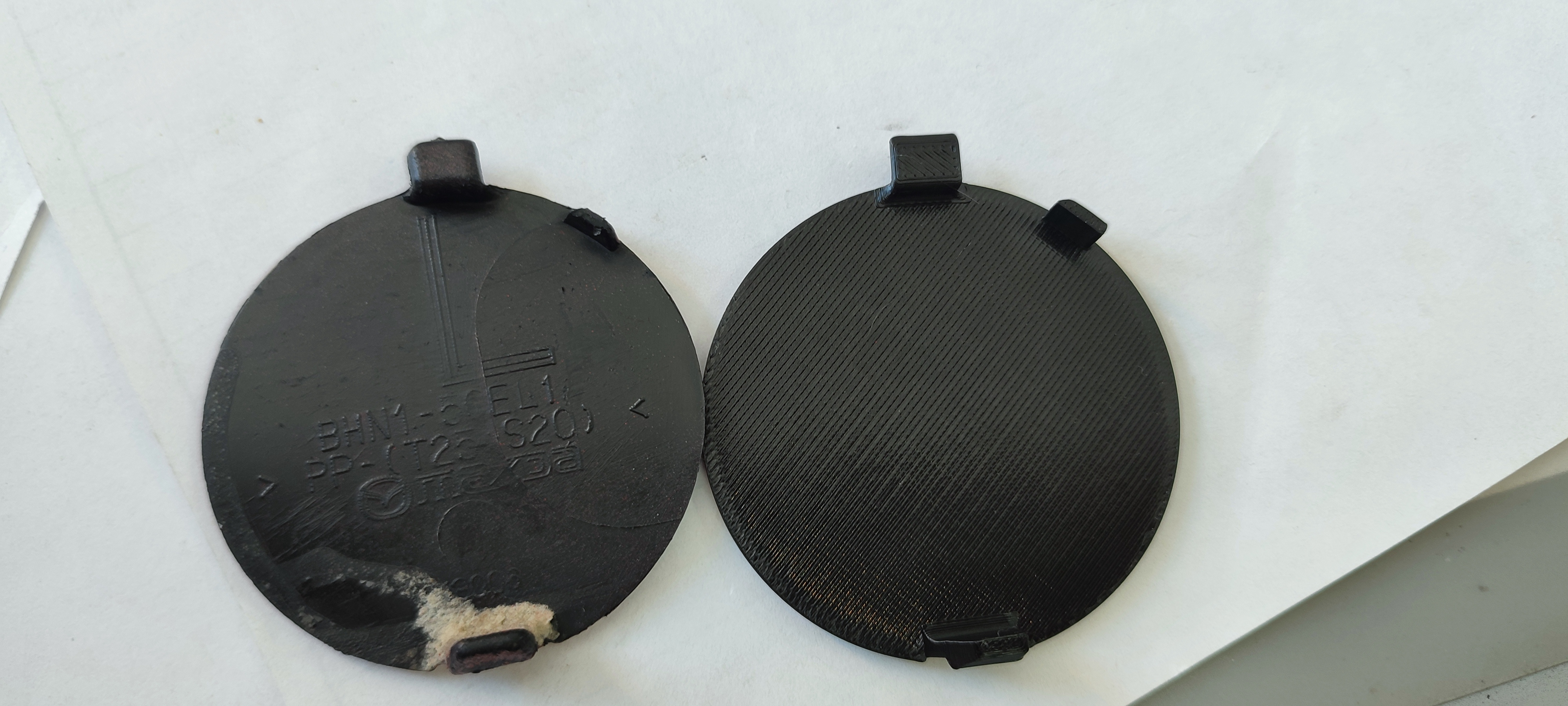 Заглушки на бампер Mazda 3 2018г.