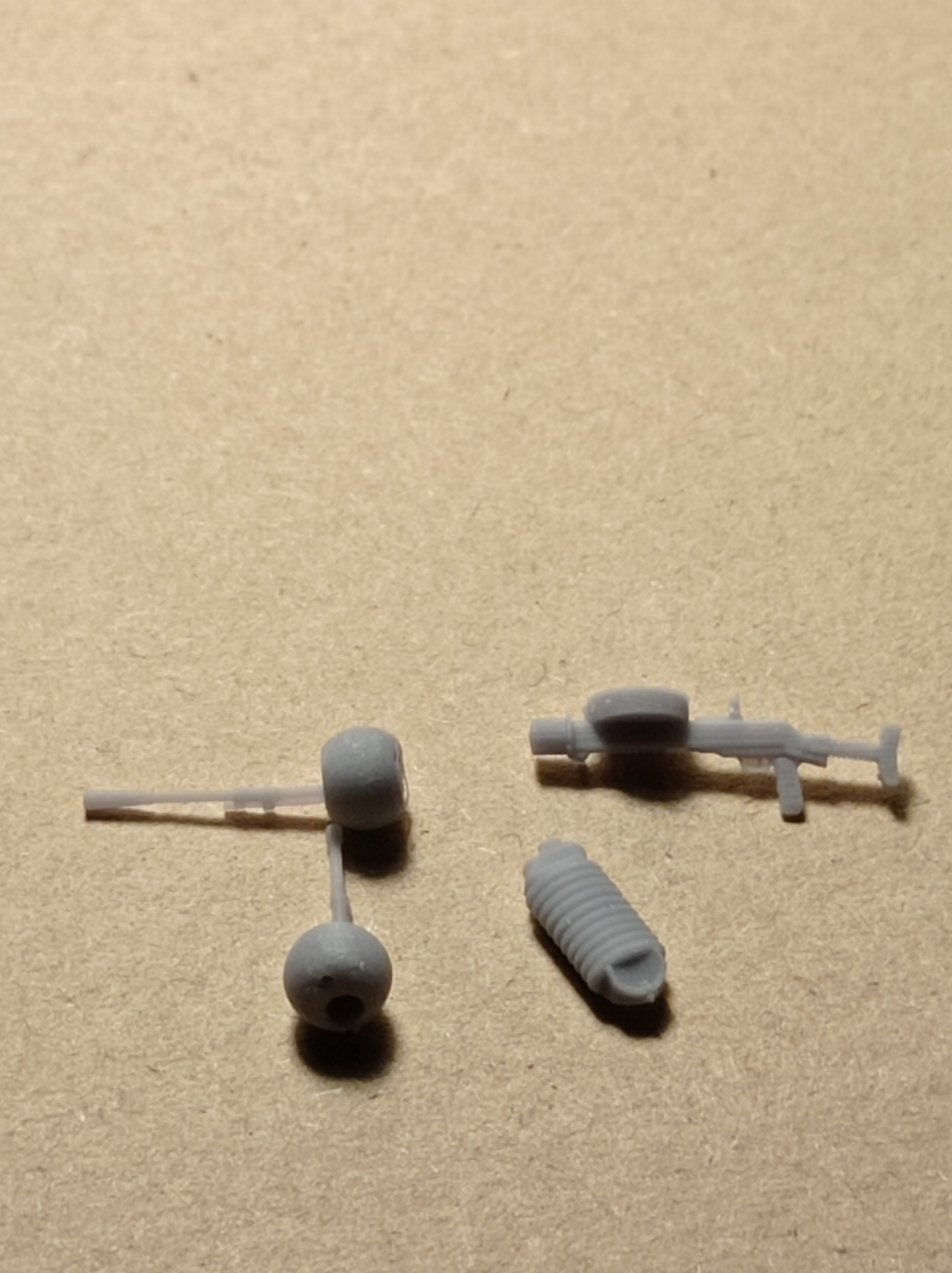 Танковый пулемёт ДТ-29 с шаровой установкой, масштаб 1:35 — STL-модель