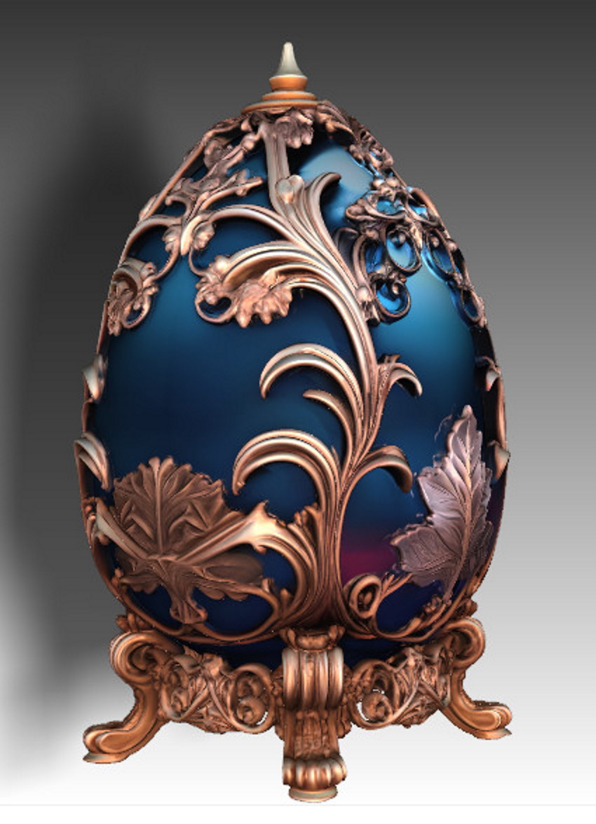 Пасхальное яйцо в стиле Фаберже - 19
