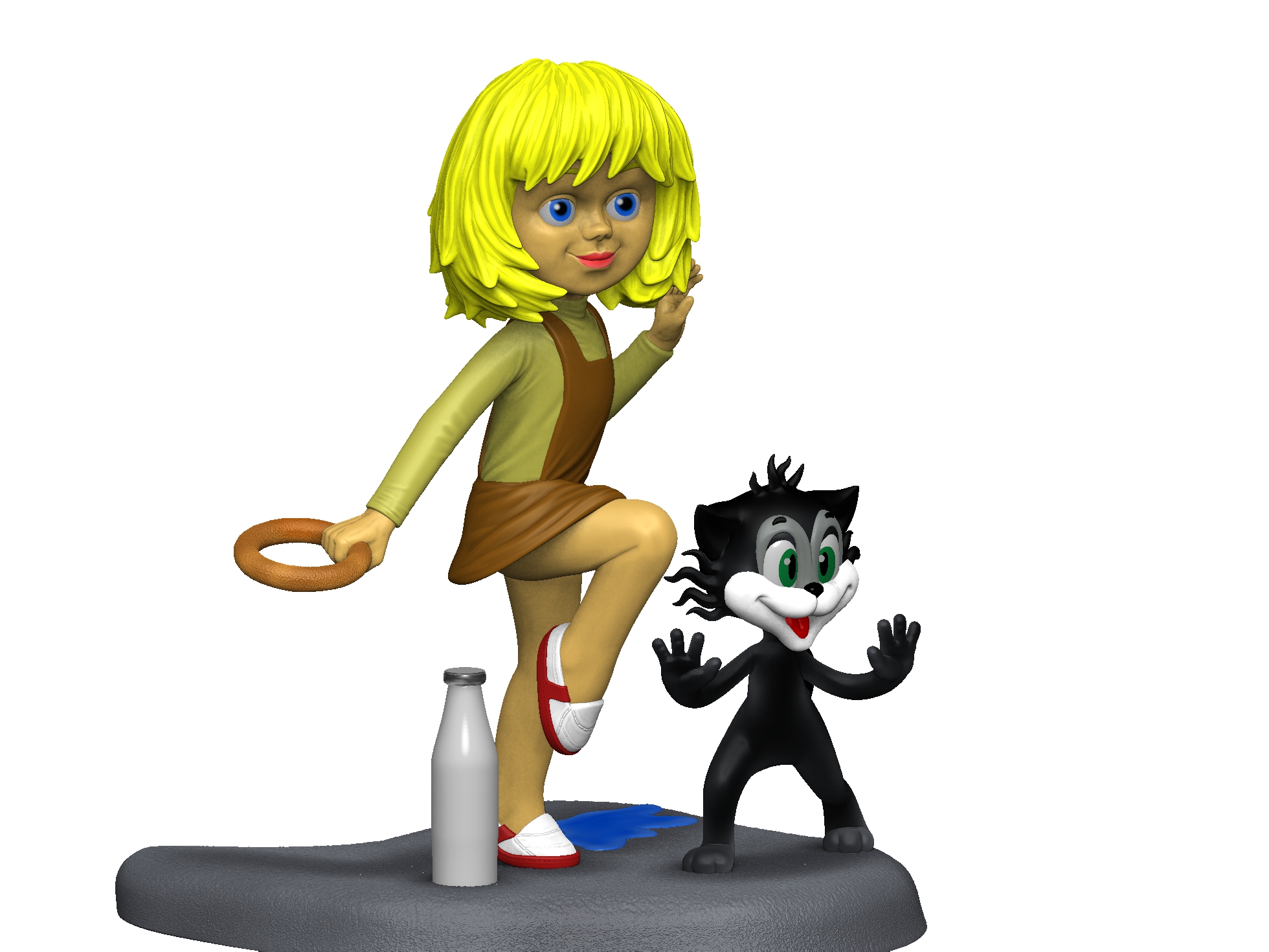 Чучело-Мяучело 1982 для 3д печати STL