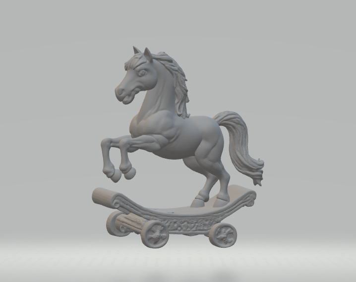 Конь серогривый