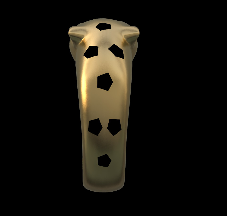 кольцо пантера 01 Cartier