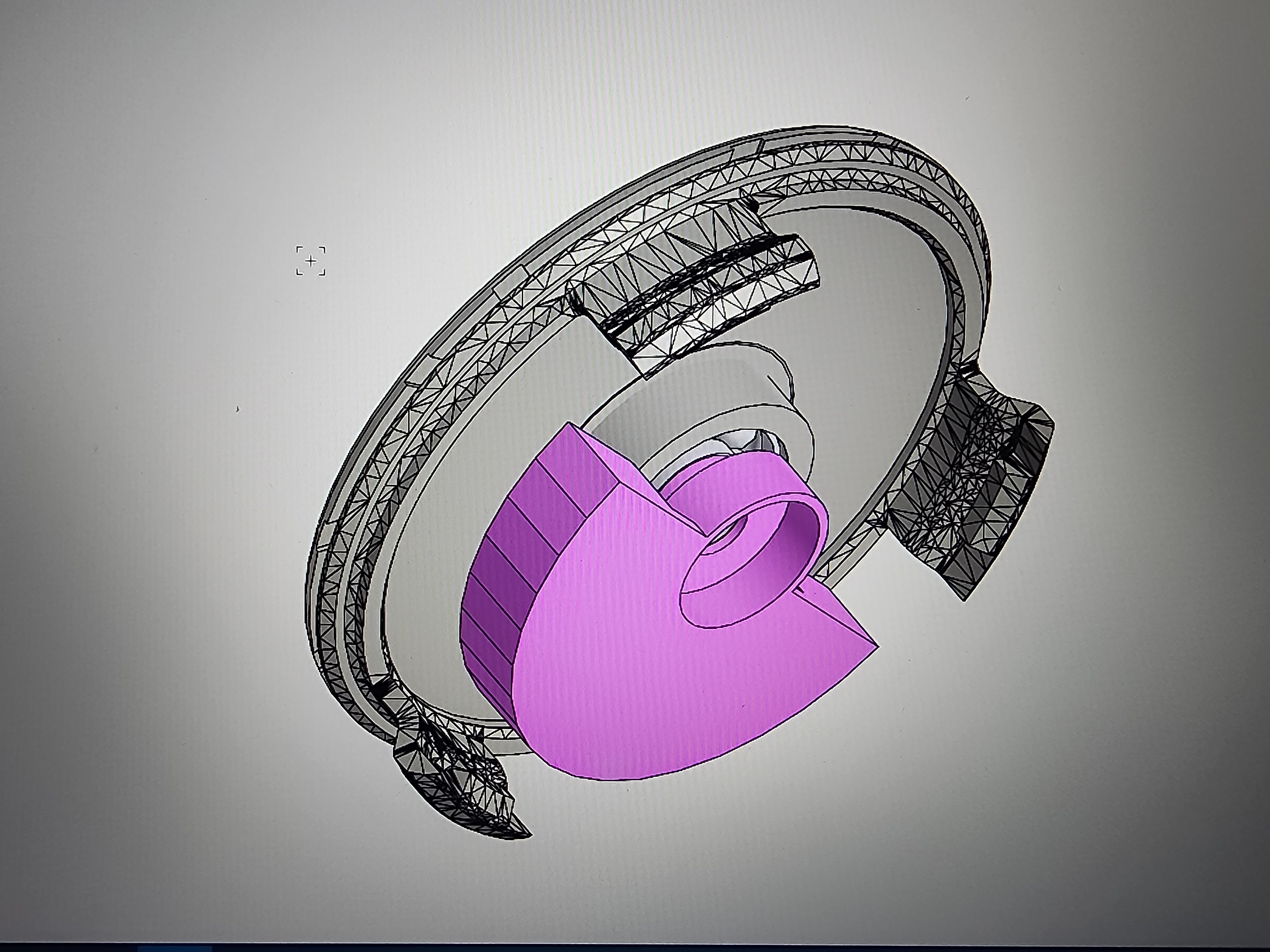 Динамические, плавающие колпачки Mersedes 75 мм