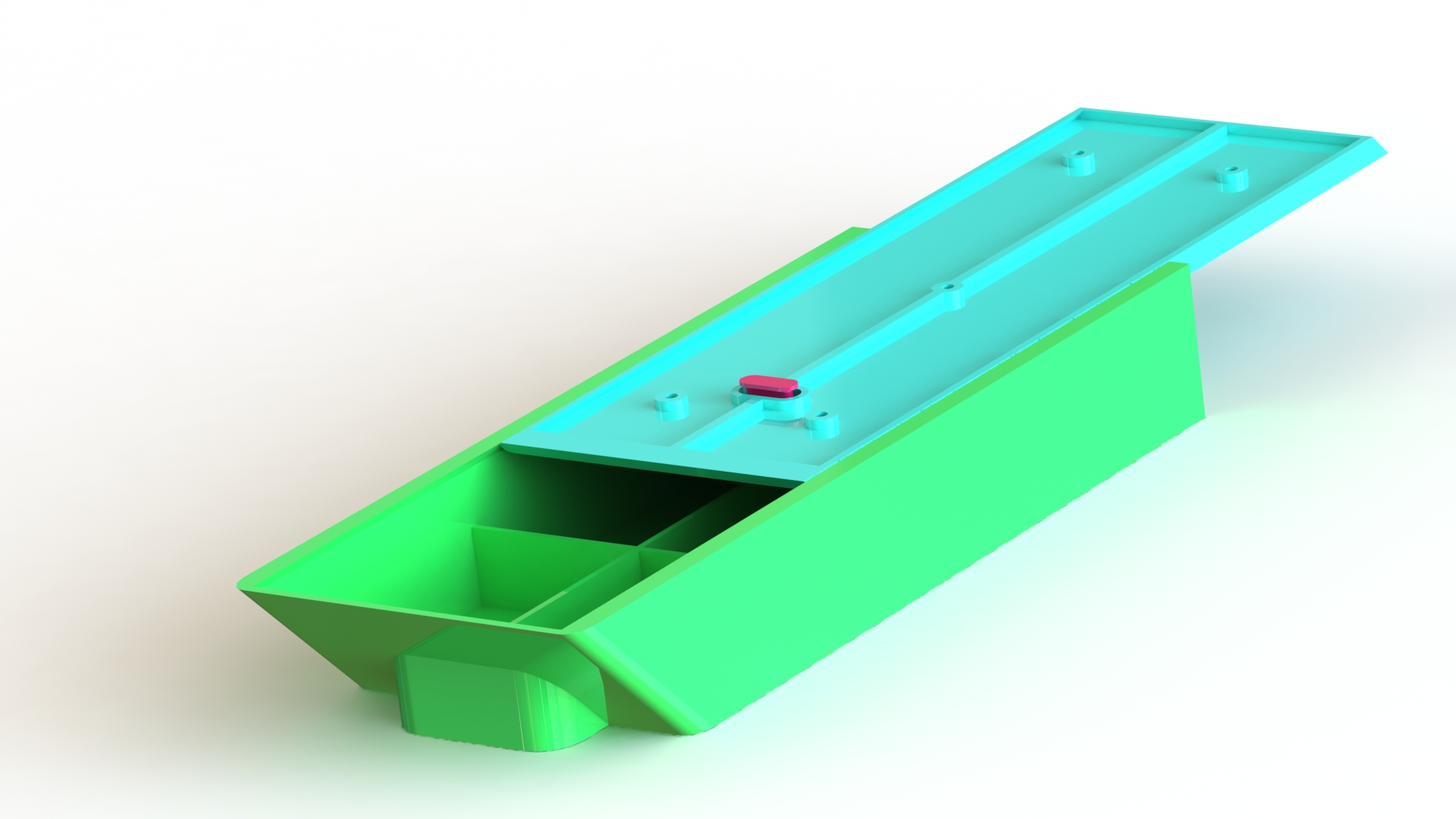 Выдвижной органайзер-ящик для крепления под столешницу