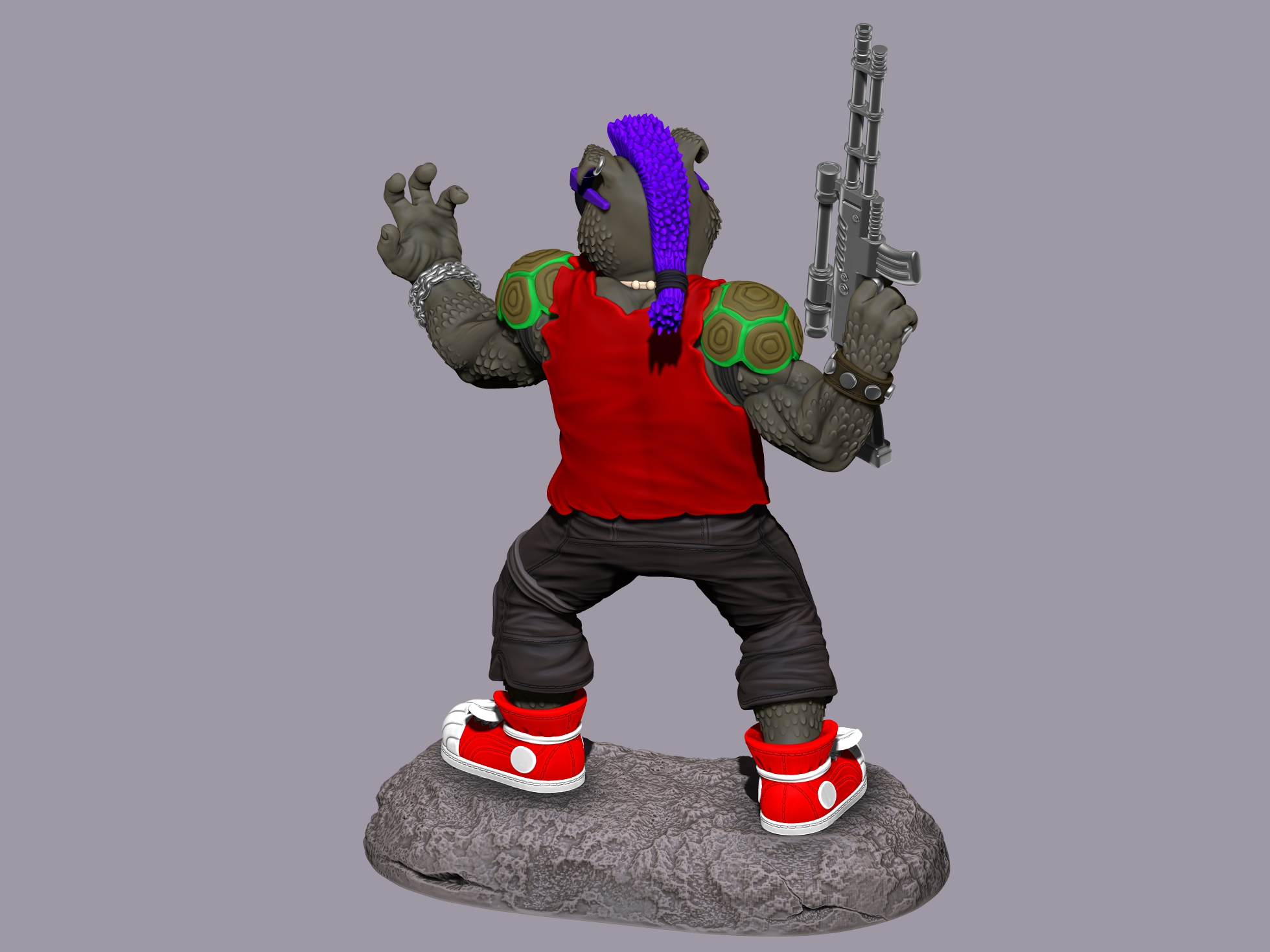 Бибоп TMNT 1987 для 3д печати STL