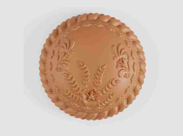 3д модель каравай