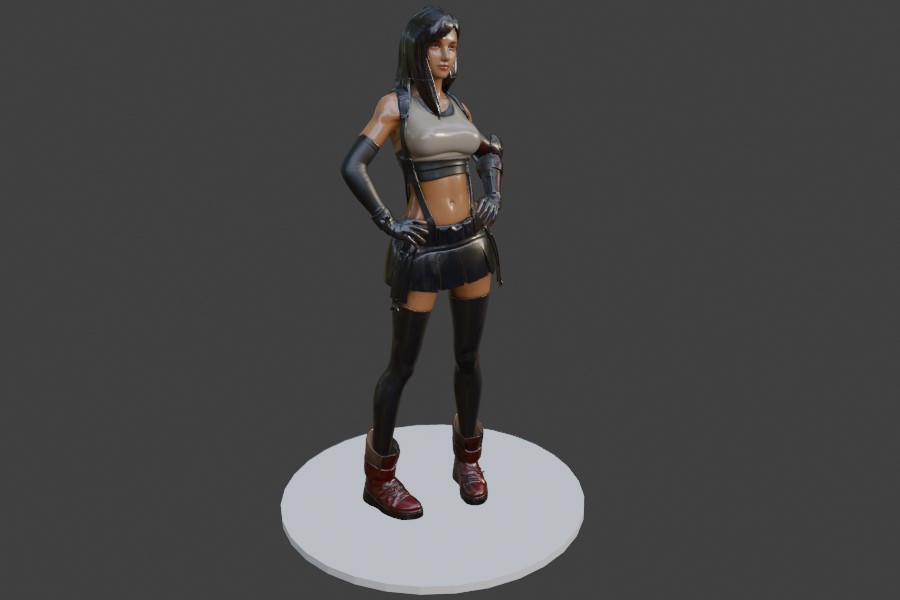 Tifa Lokhart сборная модель