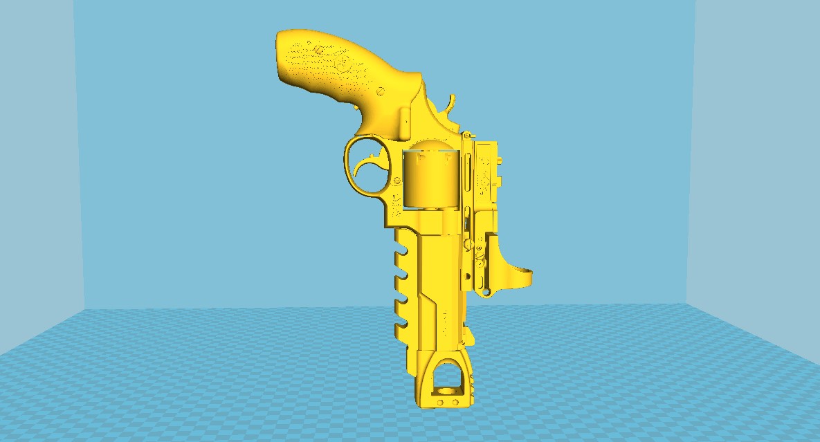 Модифицированный Smith & Wesson Perfomance Center model 629 из фильма хХх