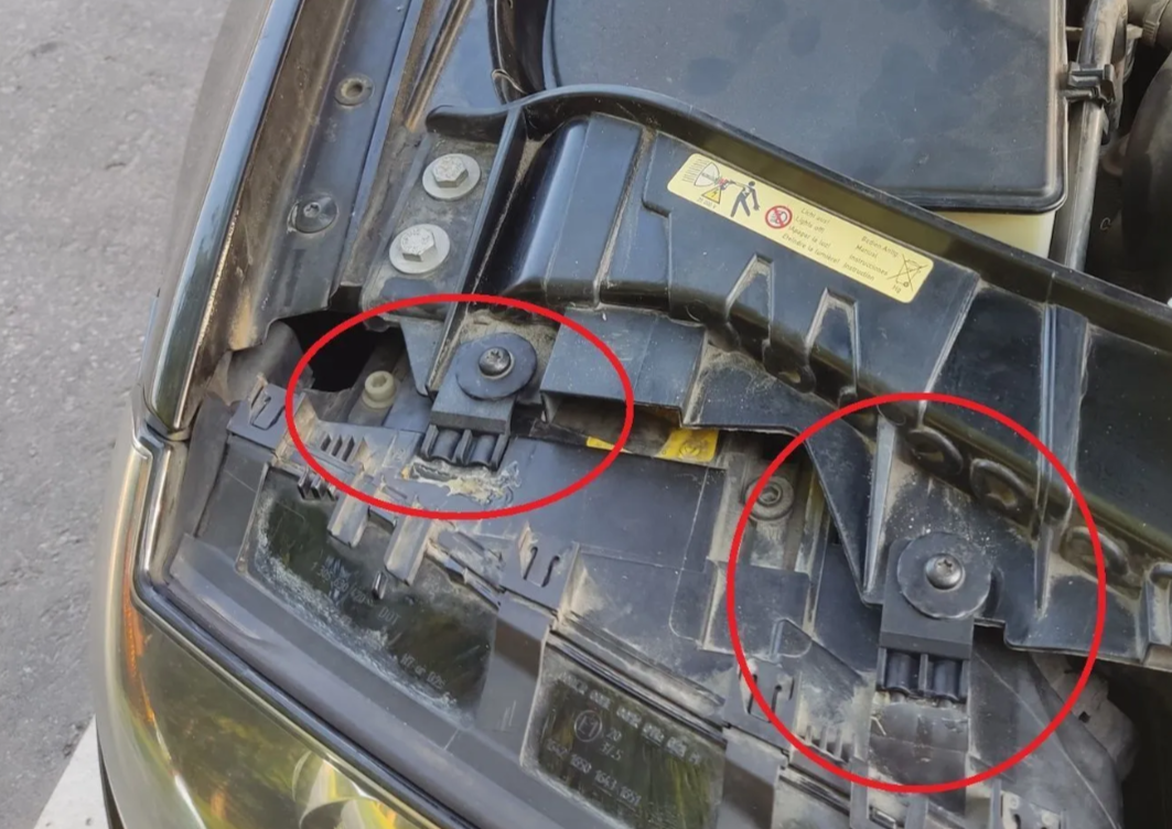 Ремонтные крепления фары для BMW X3 E83