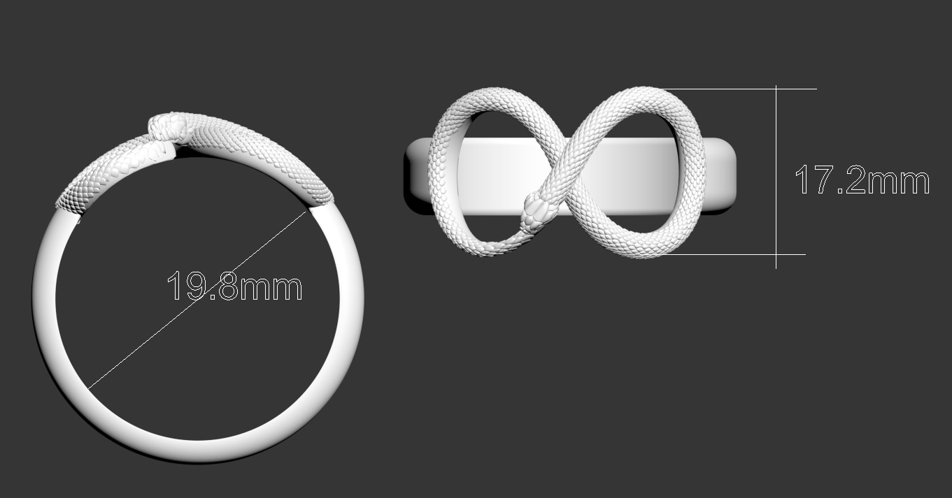 змея кольцо