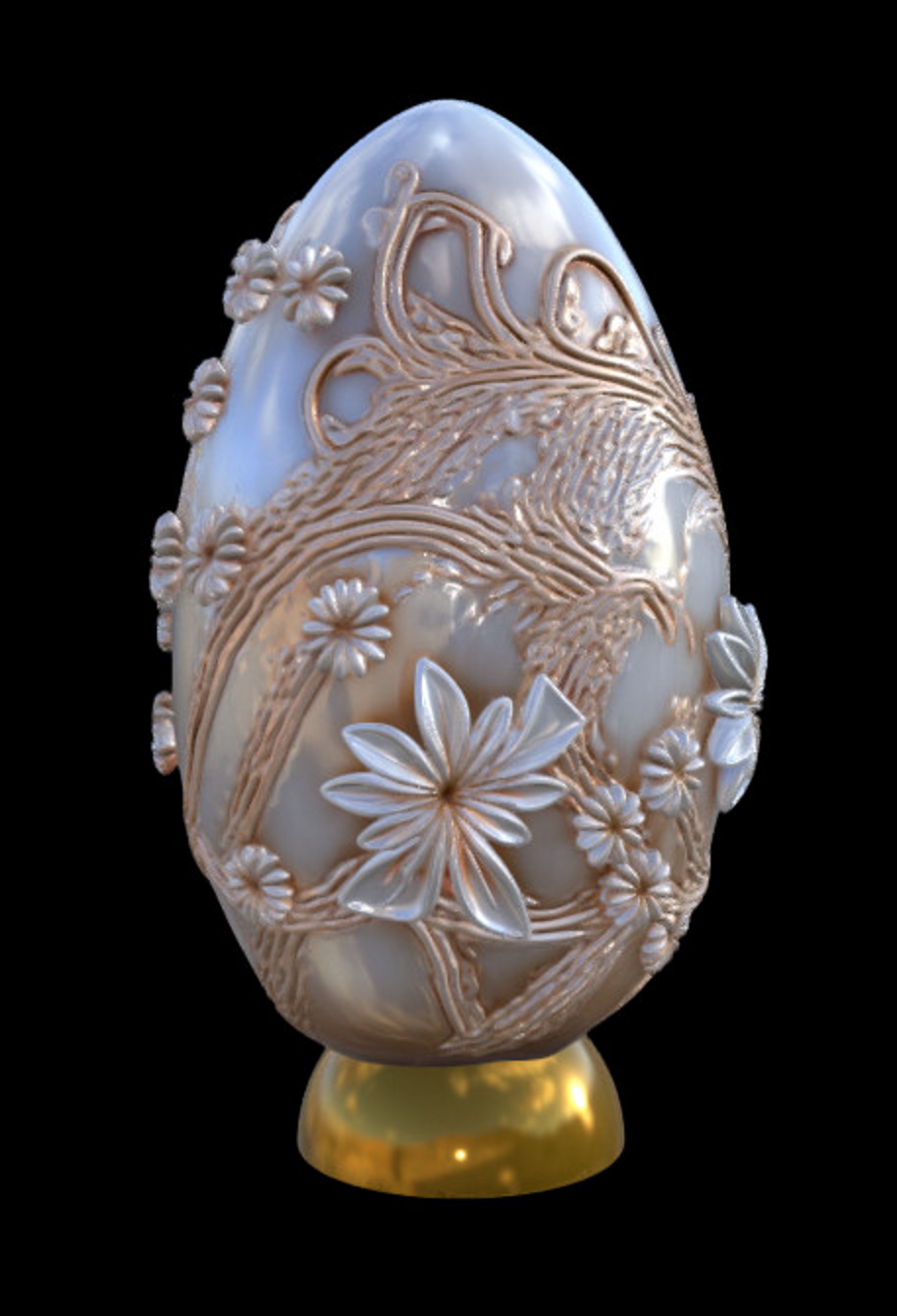 Пасхальное яйцо в стиле Фаберже - 18