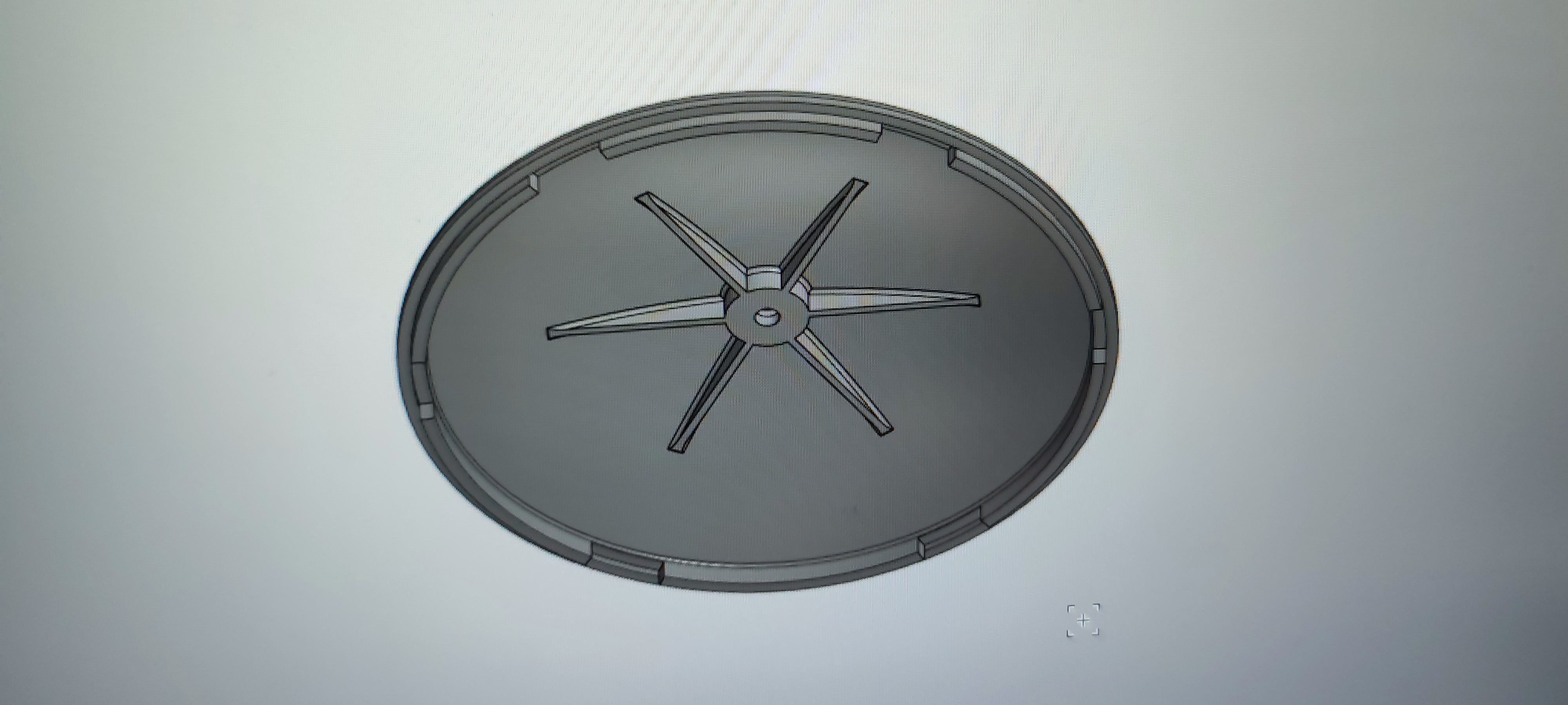 Заглушка на передний диск Газон Next 19,5х6,75