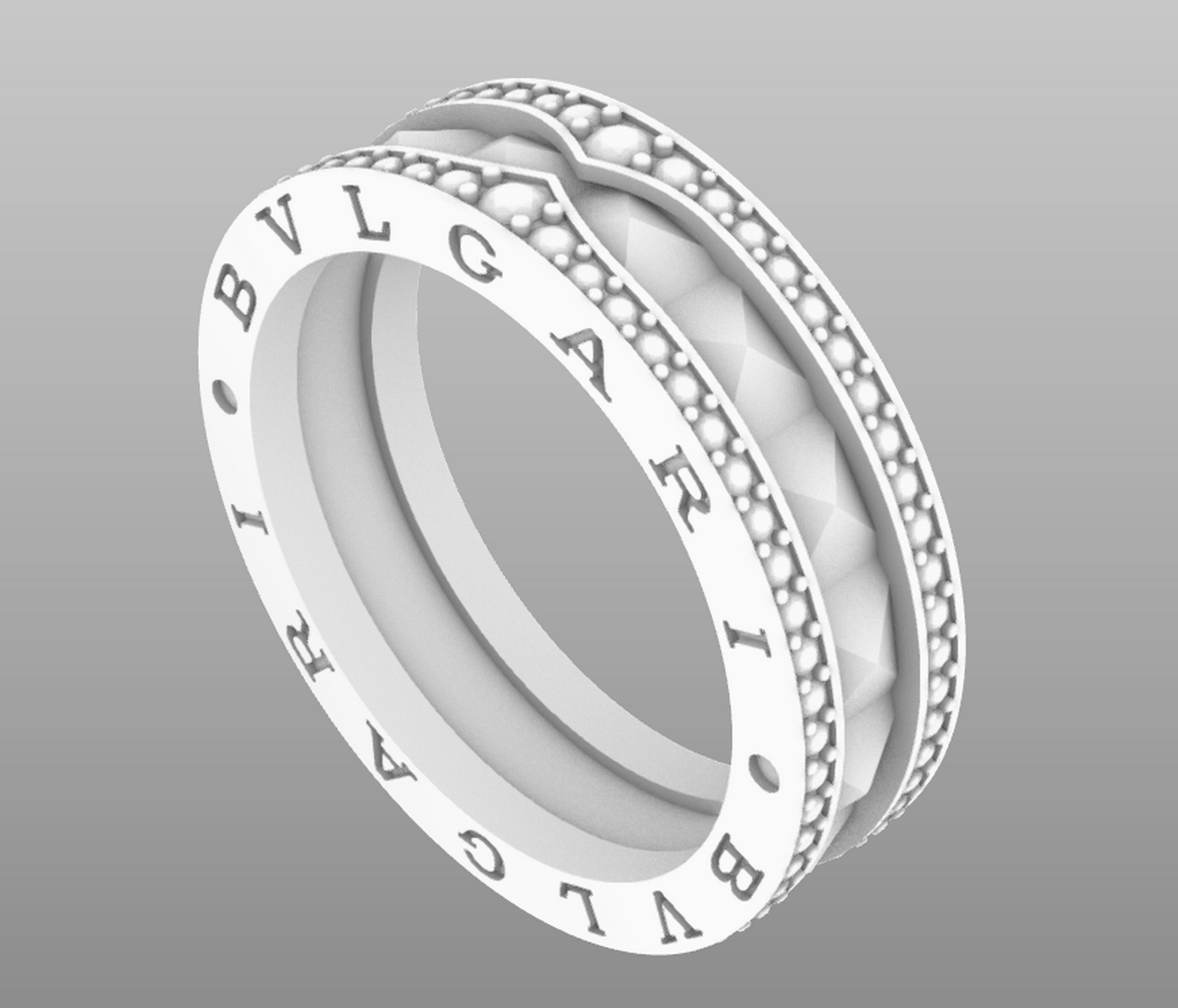 Кольцо Bvlgari BZero1 Rock 1