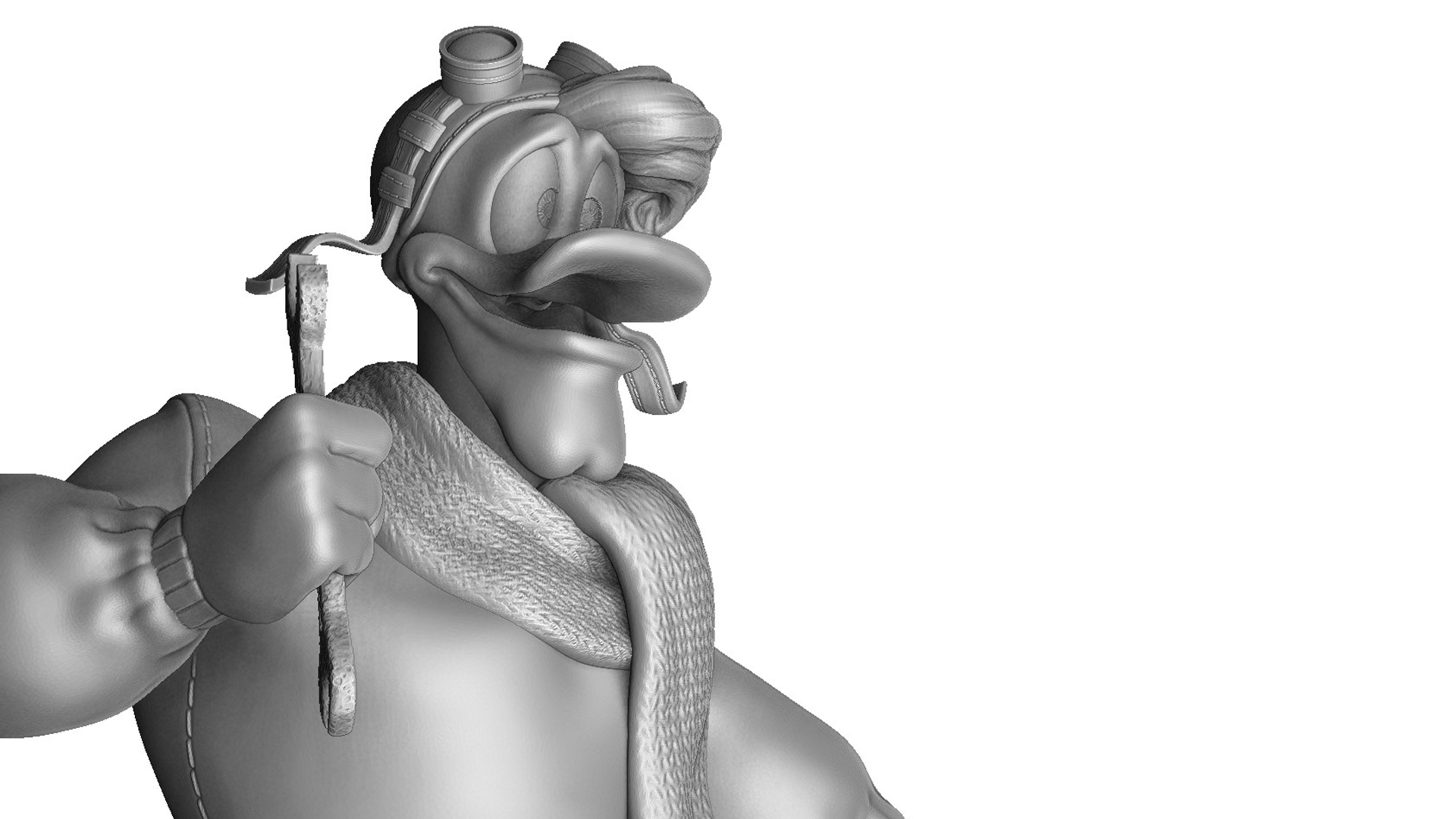 Зигзаг МакКряк. Для 3D печати. STL, ZTL, OBJ.