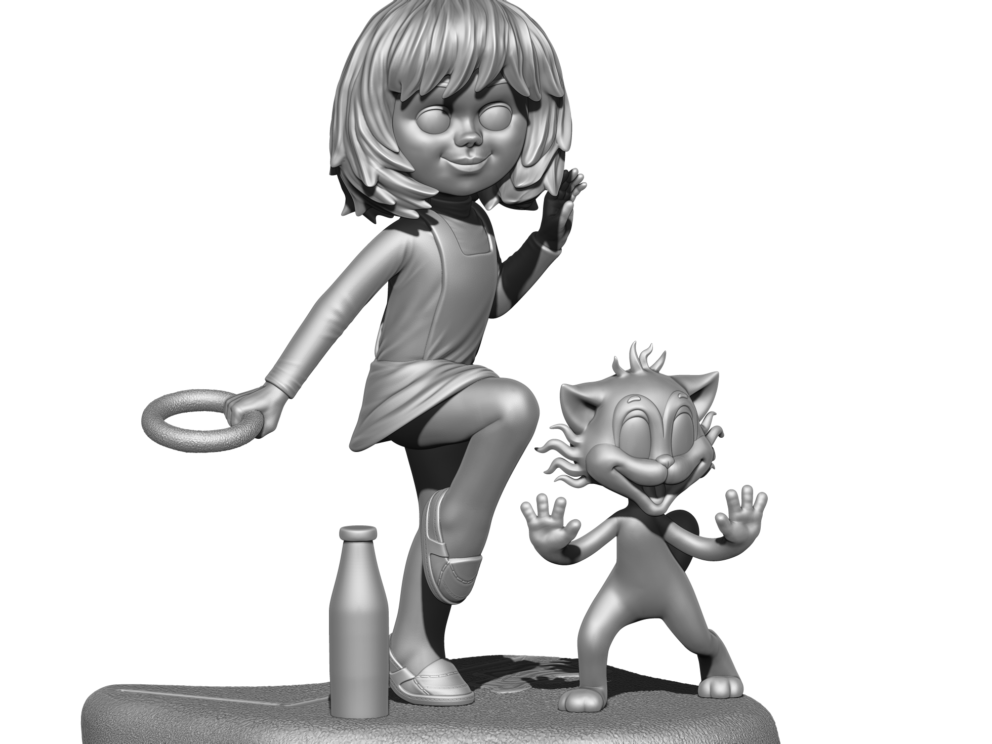 Чучело-Мяучело 1982 для 3д печати STL