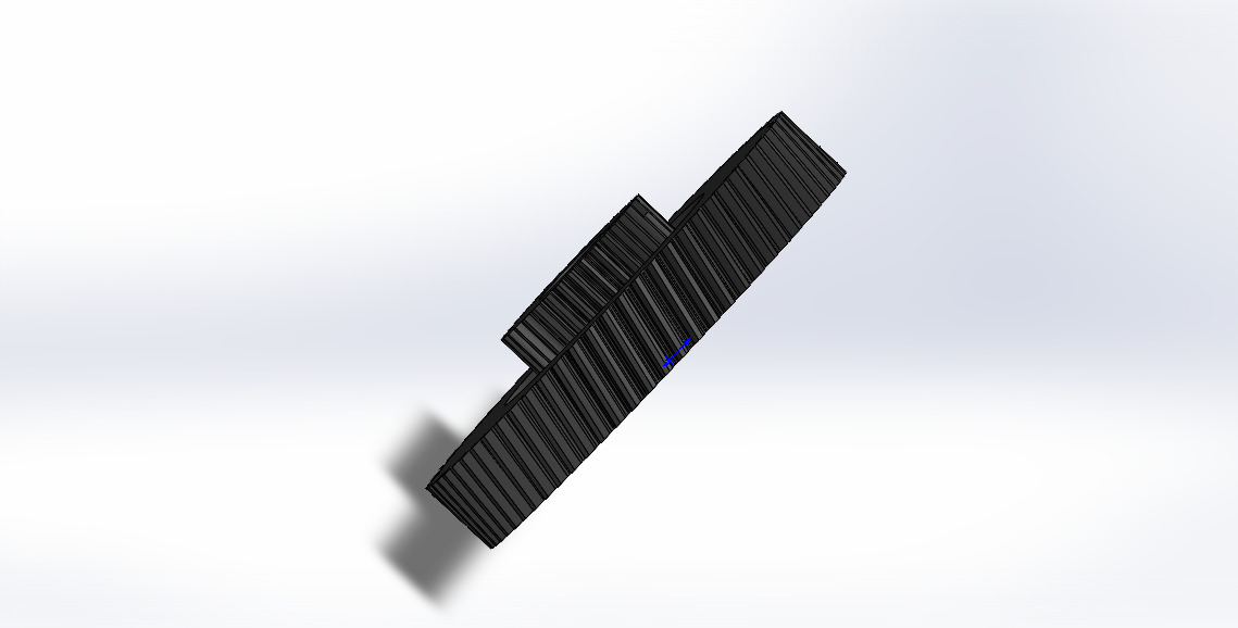 Шестерёнка Easytronic. Двухрядная, 67 и 34 зуба. Усиленная.