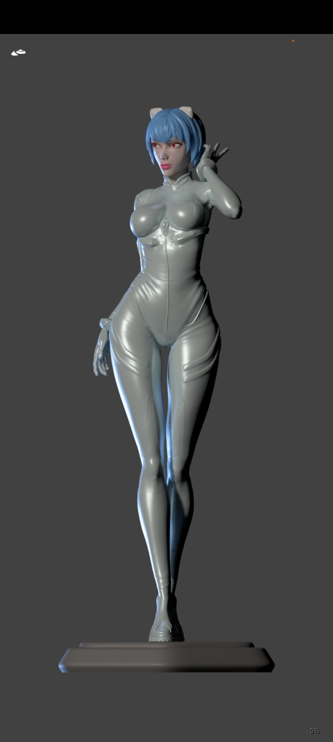 Rei Ayanami collectable