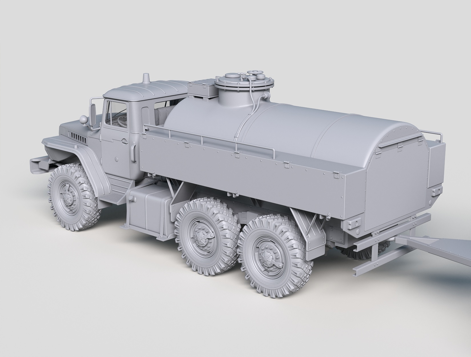 Бензовоз Урал-375(N3-T3)