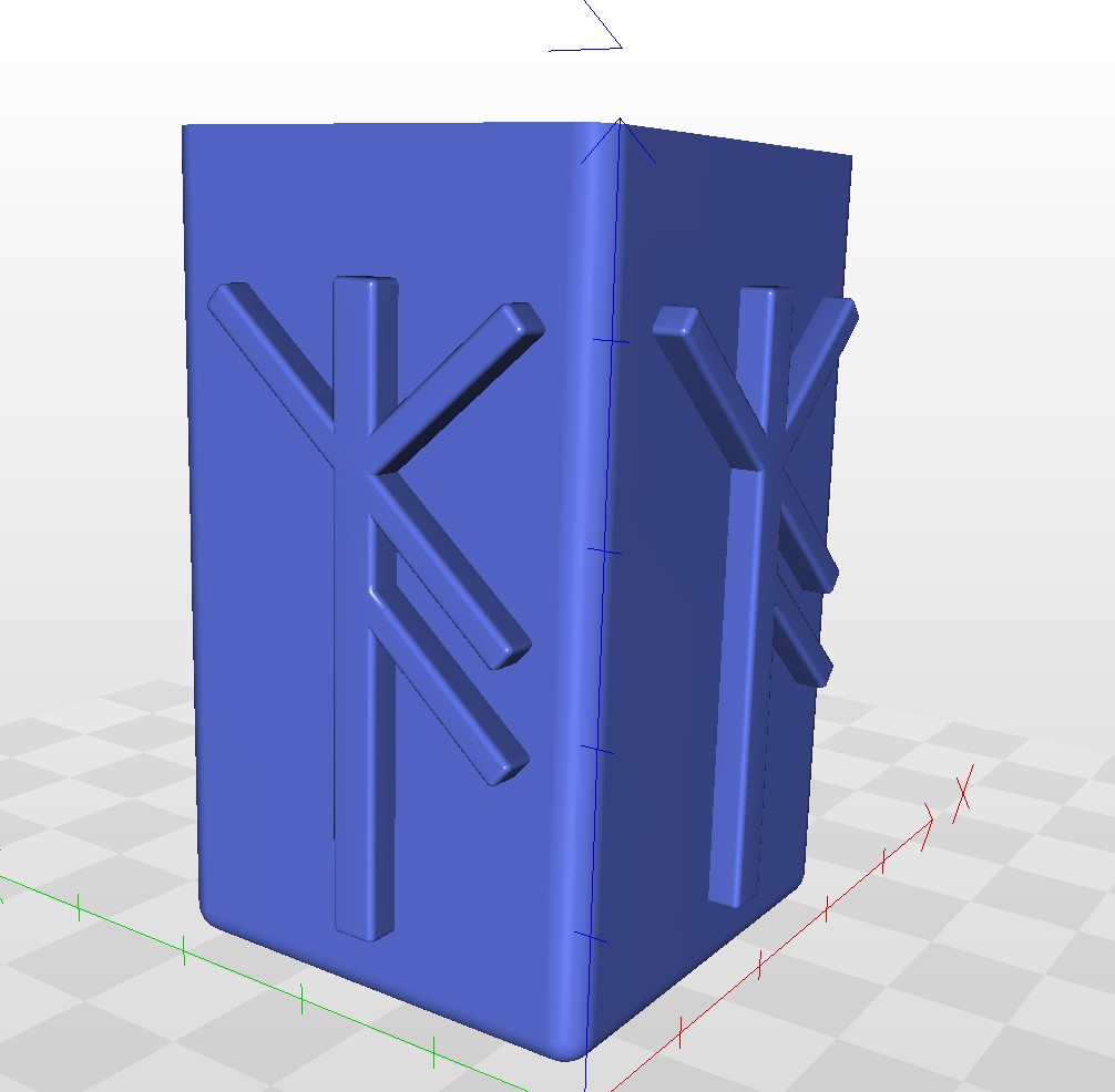 Свеча руническая