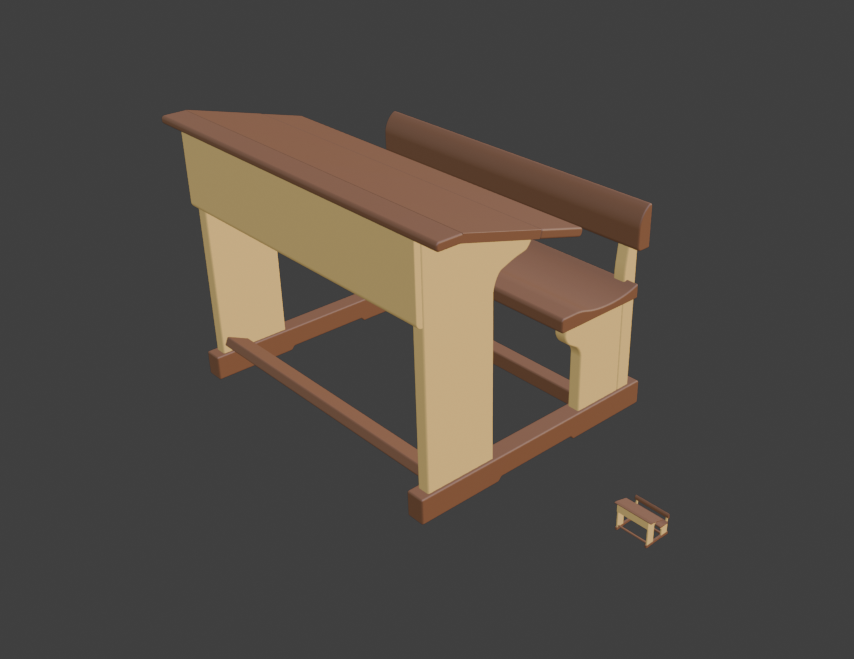 Парта эрисмана 3д модель