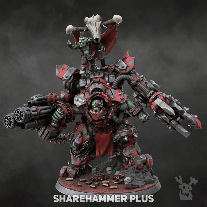 Warhammer вархамер орк босс ORKBOSS