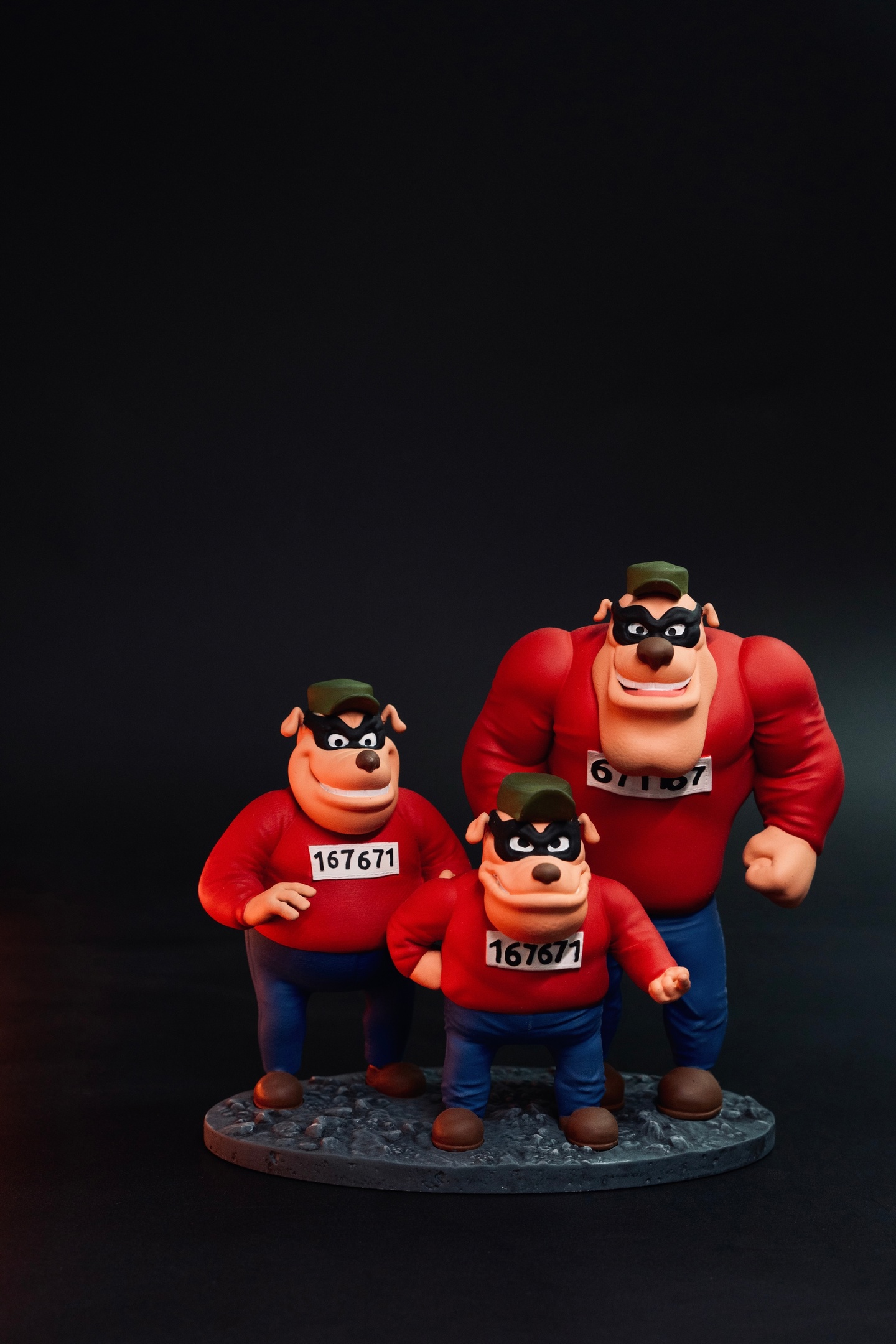 Братья Гавс. Для 3D печати. STL, ZTL, OBJ.