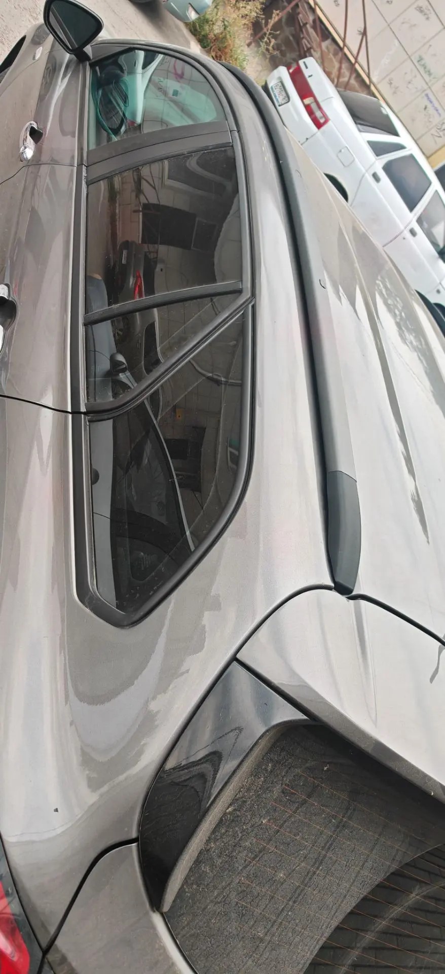 Модель крышки рейлинга на Fiat Tipo Egea II, Fiat Tipo универсал с 2018 года. Roof rail cover model for Fiat Tipo Egea II, Fiat Tipo station wagon (from 2018).