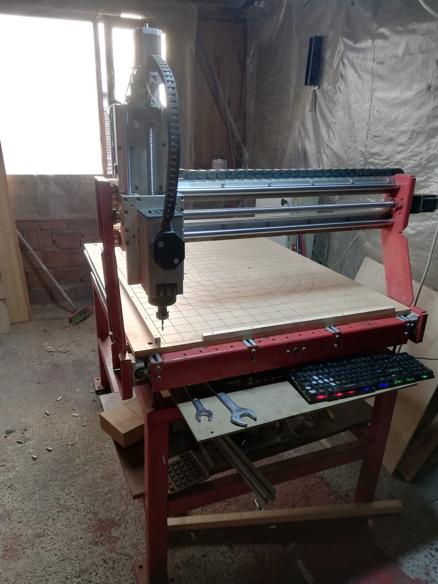 3D модель фрезерного станка с чпу - фрезерный станок с чпу №14