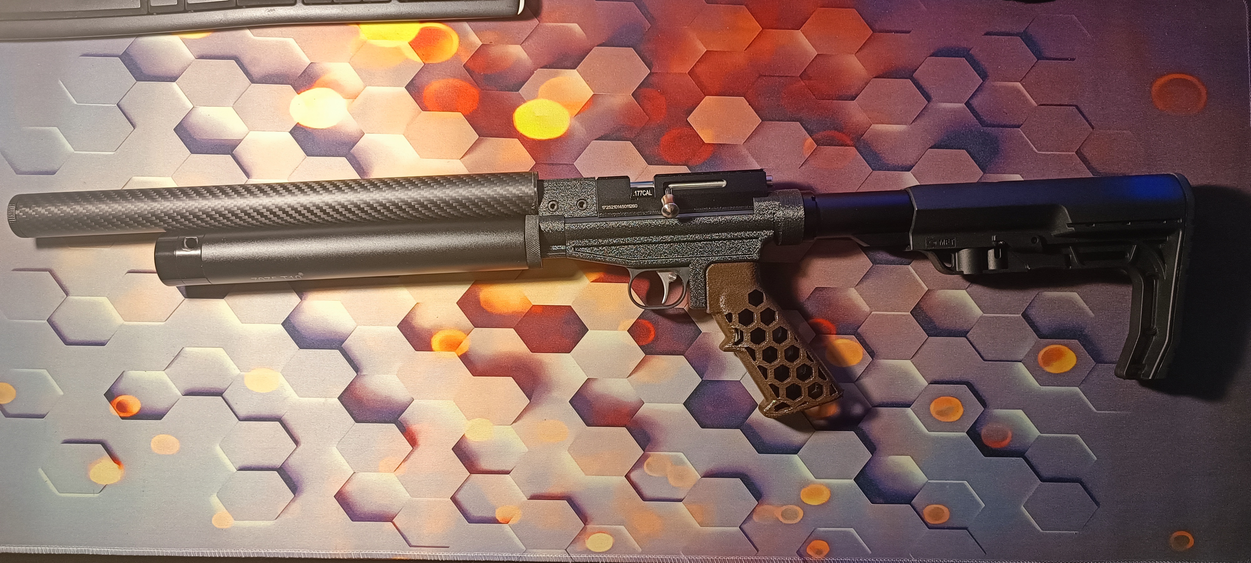 Крепление-ложе  ap15  Snowpeak CP2, Black strike B024,Artemis CP2