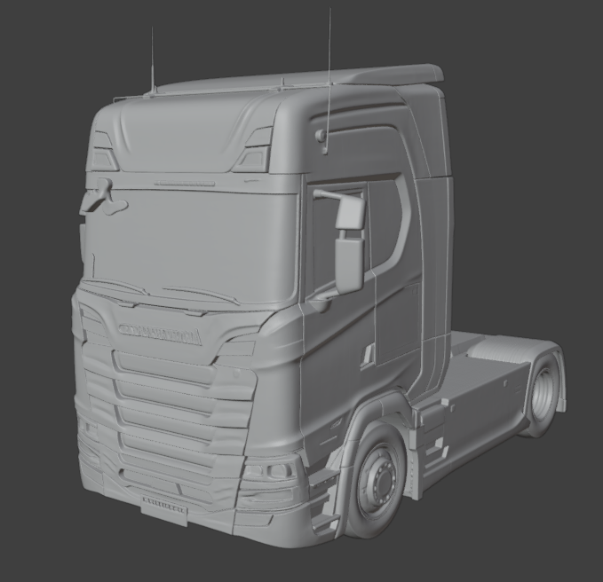 Scania S-Series белый 2025 года