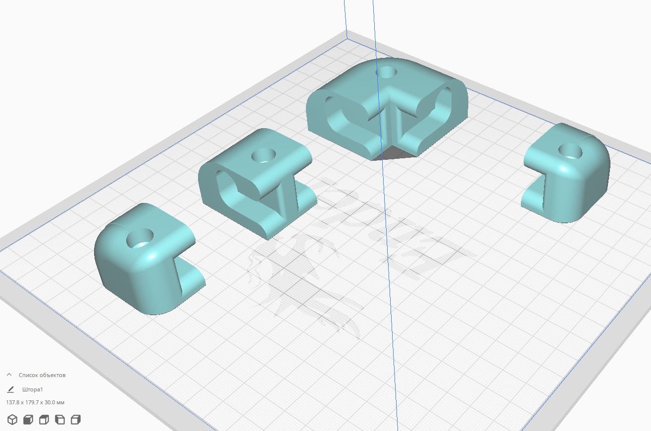 Держатели для штор