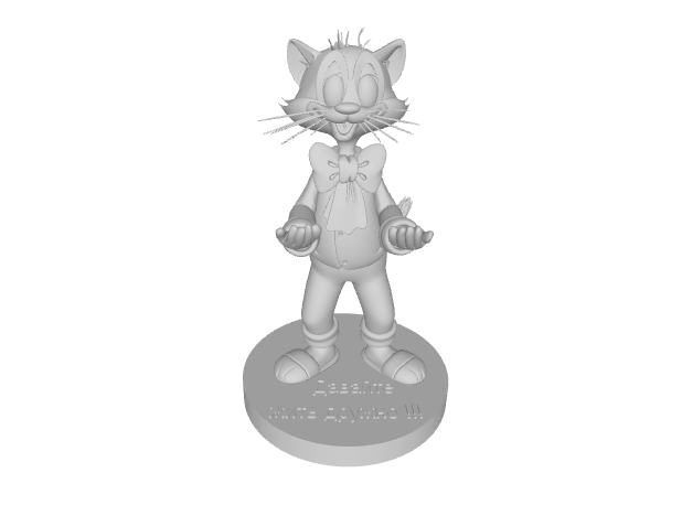 Подставка для джойстика и телефона Кот Леопольд из мультфильма Приключения кота Леопольда