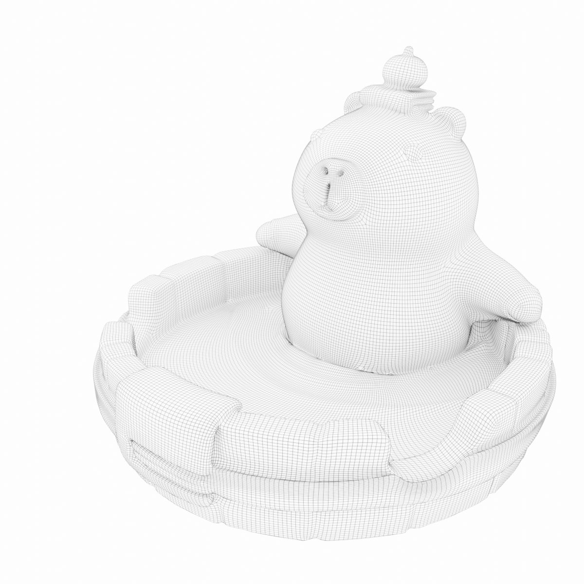 Капибара. Держатель для телефона. 3-d модель для печати