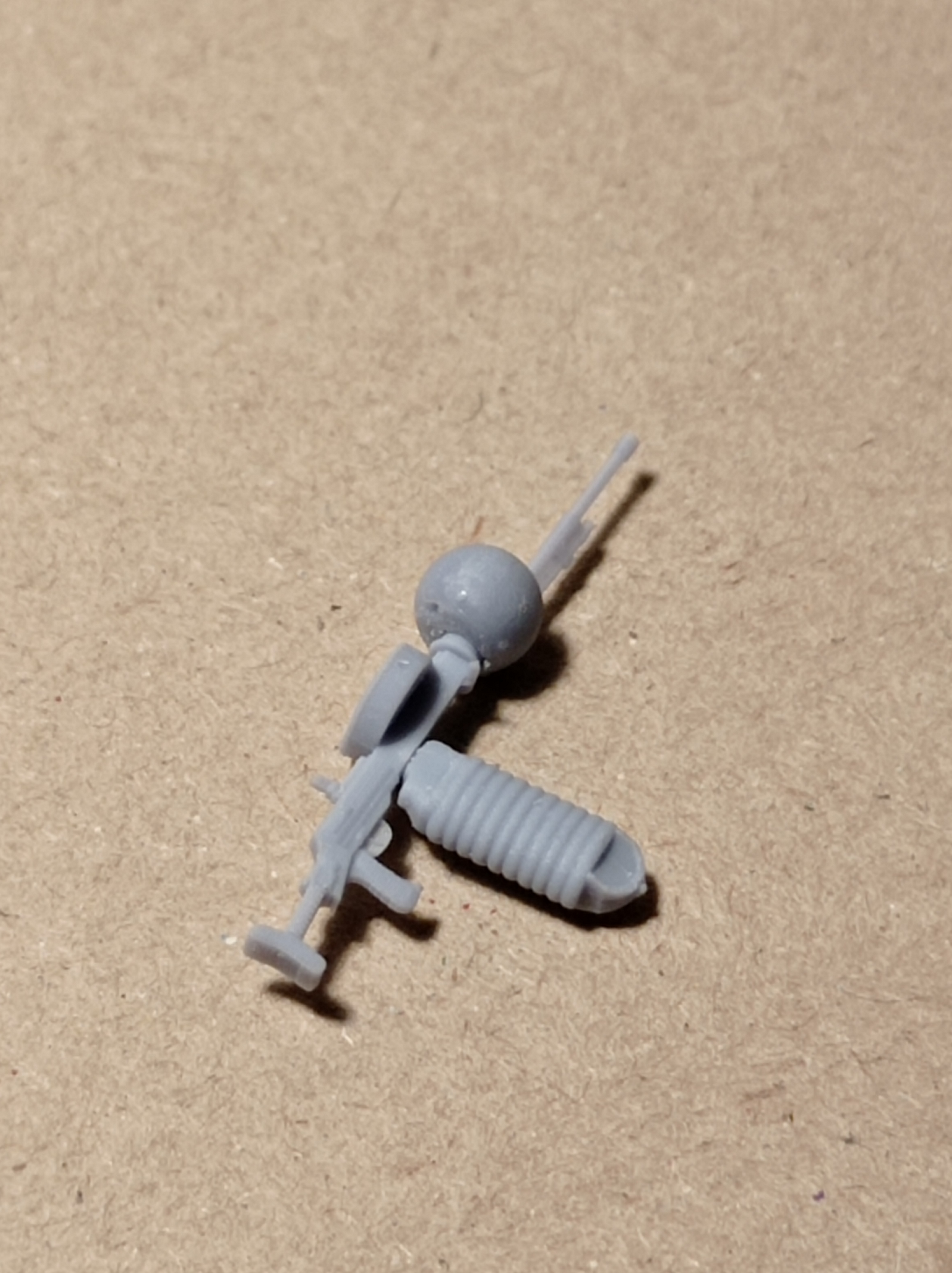 Танковый пулемёт ДТ-29 с шаровой установкой, масштаб 1:35 — STL-модель