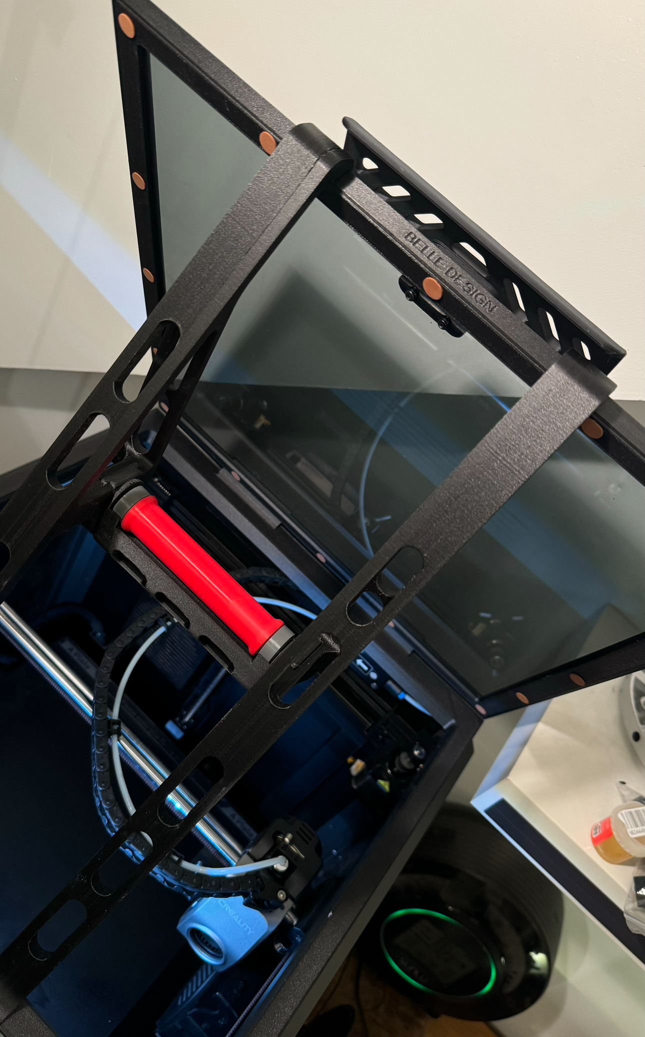 Ручка стекла крышки и двери Creality K1 Max