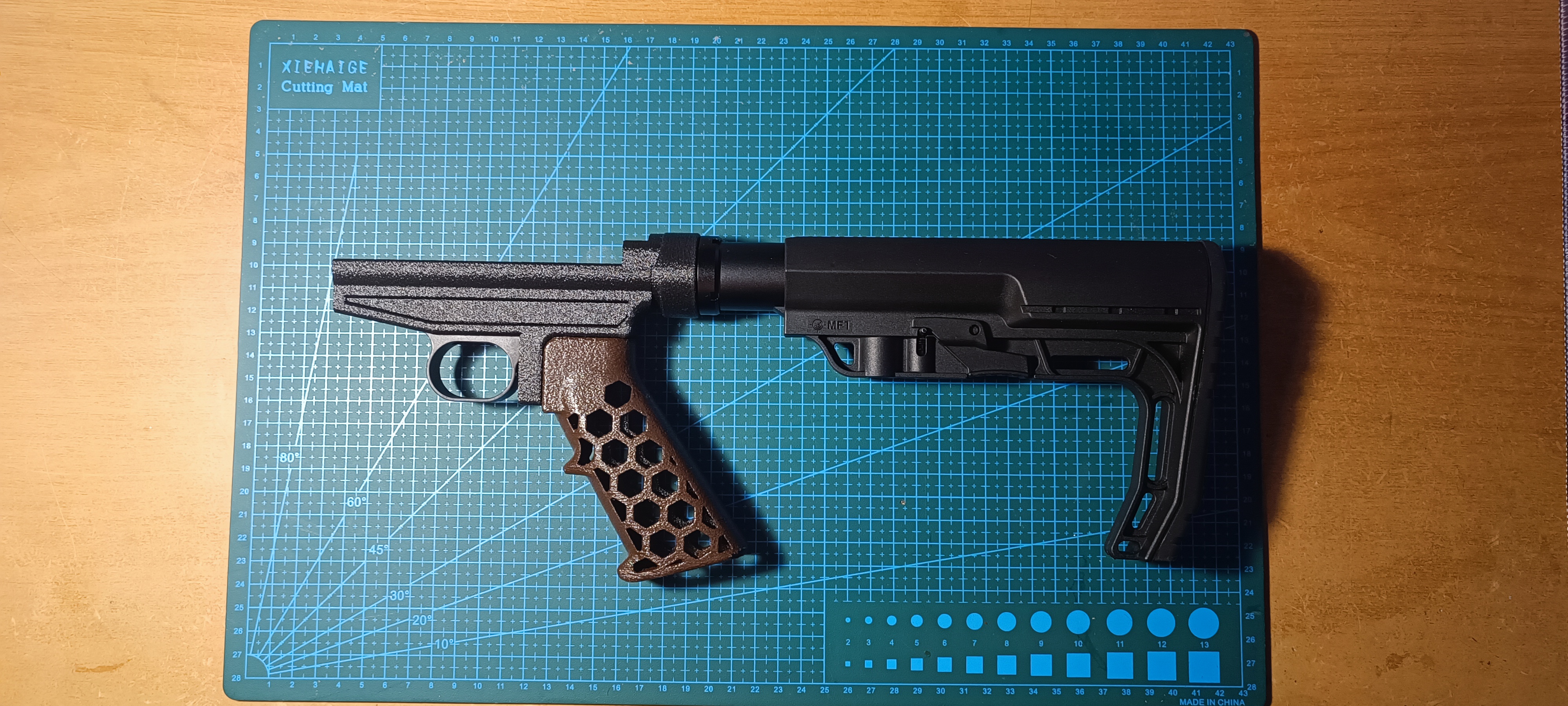 Крепление-ложе  ap15  Snowpeak CP2, Black strike B024,Artemis CP2