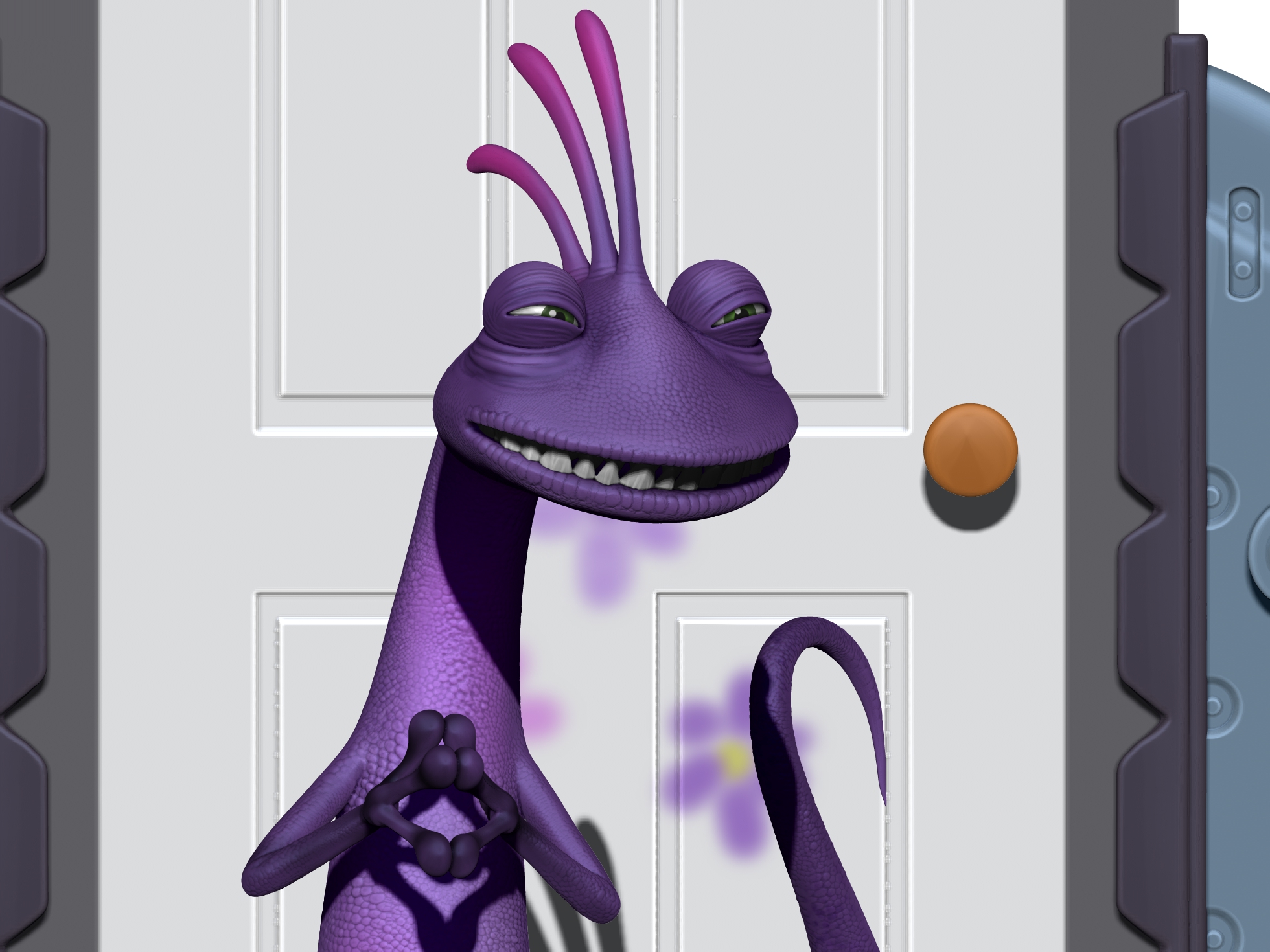 Рендалл. 3 варианта персонажа. Monsters INC. STL